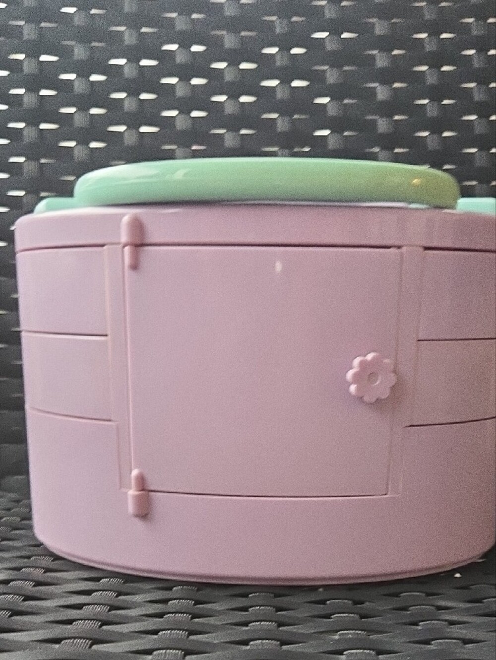 ✨🌸1991 VTG Bluebird Polly Pocket Pullout Playhouse Jewelry Box Compact Only 🌸✨ - Picture 7 of 15